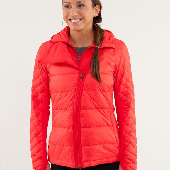 Lululemon What The Fluff Jacket Love Red - Picture 2 of 13